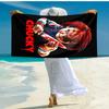 Ultra-Soft Beach Towel with Chucky Theme,Ideal for Pool - Camping, Diving - Perfect Travel Essential, Vibrant Beach Towel.