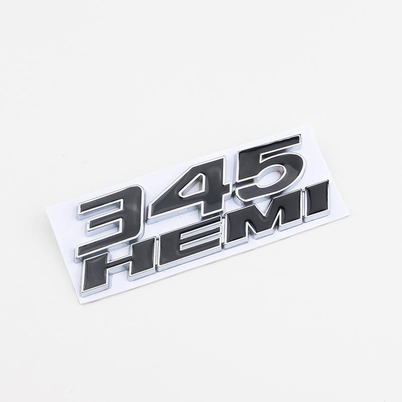 Модифицированная наклейка-эмблема Dodge 345 HEMI для пикапа RAM 1500/2500