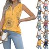 Women's Girl Tank Top Floral Prints Casual Top Tank Tops For Women Loose Fit Sleeveless Tops Flowy
