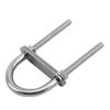 U-bolt Yacht Boat Hardware Metal U-bolt Bow Stern Eye Screw Pads Rope Rigging Screw with Nut