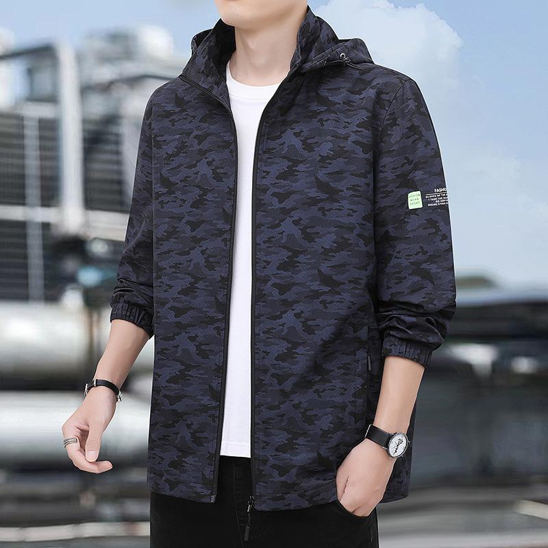 Мужская куртка куртка повседневная камуфляжная большого размера весна и осень спортивный тренчкот