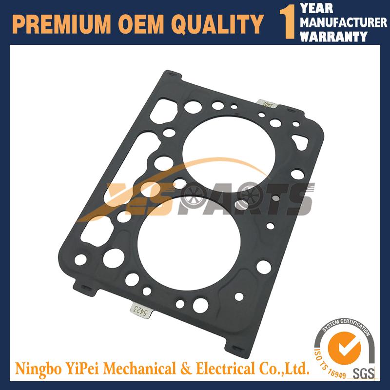 Z402 Z400 ZB400 Z402B 15821-03310 Head Gasket For Kubota 400 Aixam Z402 2 Cylinder Engine