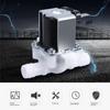DC 12 24 AC 220V нормально закрытый напорный электромагнитный клапан впускной клапан 12 мм для диспенсера воды очиститель воды пластик