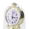 Retro Table Clock Silent Desk Clock European Style Desktop Ornament For Office Living Room Home Decor