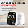 Портативный тестер качества воздуха WIFI с приложением Control PM2.5 CO2 Анализатор загрязнения воздуха Измеритель температуры и влажности Инфракрасный датчик