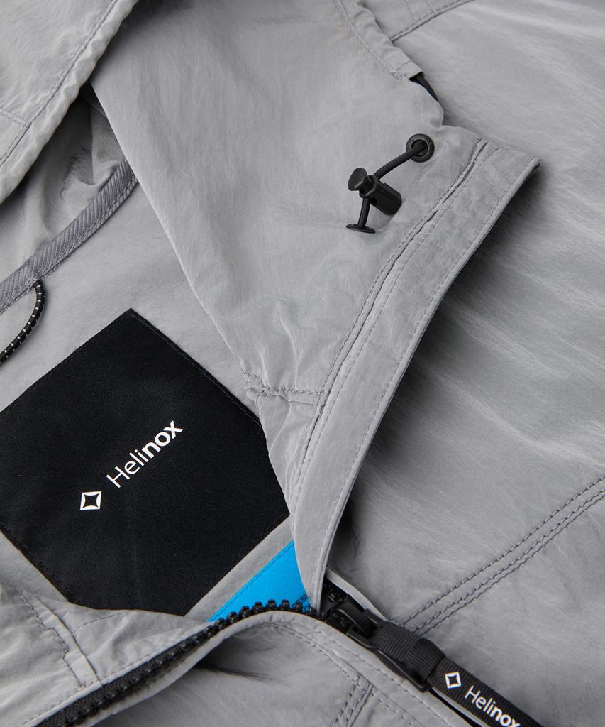 HELINOX WEAR Bright Garment Washed Jacket_Light Gray