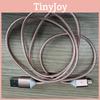 Pvc Braided Transparent Micro Usb Fast Charging Cable For Devices Smartphones