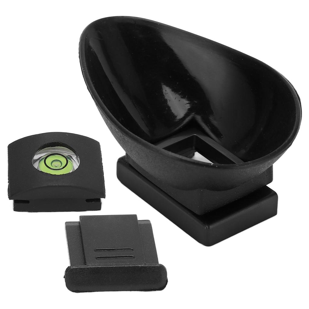 Наглазник видоискателя камеры 22 мм овальный уровень крышка холодной обуви набор для D300 D200 D90 D80 D7000 D7100 D5200 D510