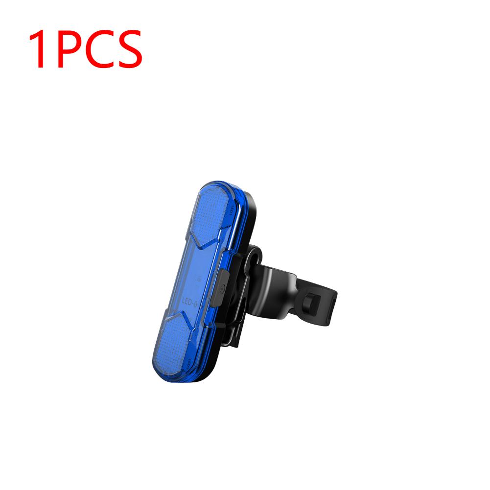 1-3 шт. Светодиодный велосипедный фонарь с USB-зарядкой, Предупреждающий задний фонарь для велосипеда, Водонепроницаемый задний фонарь на подседельный штырь велосипеда, Велосипедные аксессуары