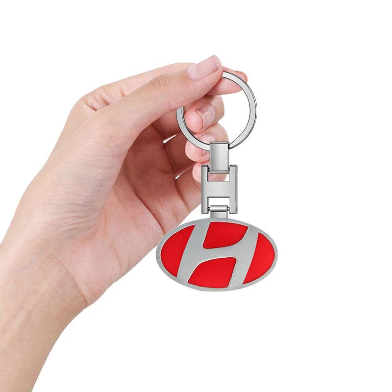 1 шт. Модный автомобильный брелок с эмблемой, аксессуары для ключей для Hyundai i30 Tucson Elantra Venue Palisade Terracan Accent Veloster Sonata