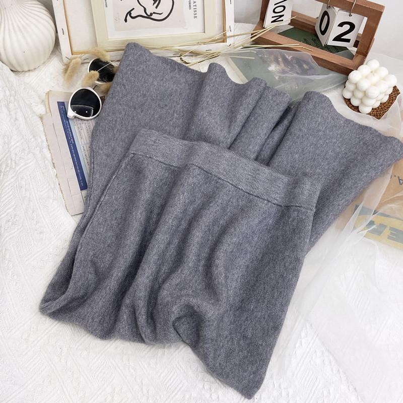 Вязаная юбка миди или макси с хвостом русалки для женщин, осенне-зимняя, с высокой посадкой и облегающая бедра, юбка-полусолнце