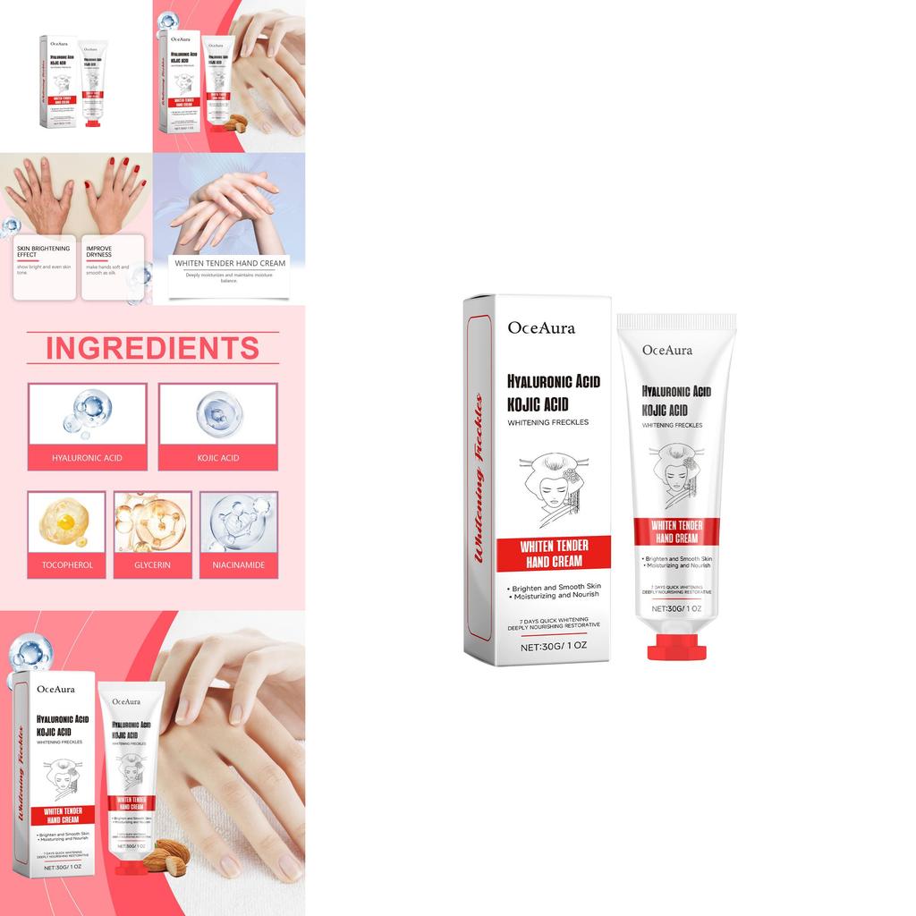 Oceaura Women's Hand Cream Nourishing Moisturizing Hydrating Dry Skin Relief 30g