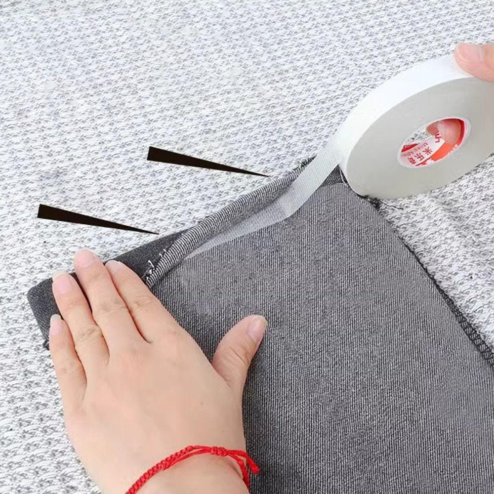 10Yards Fastener Bond Hem Tape No Sewing Required Lining Garment Tape Jeans Skirt