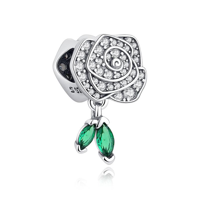 Original Charms Butterfly Firefly Lucky Clover Beads Fit Pan Brand Bracelets Necklaces Diy Jewelry for Women