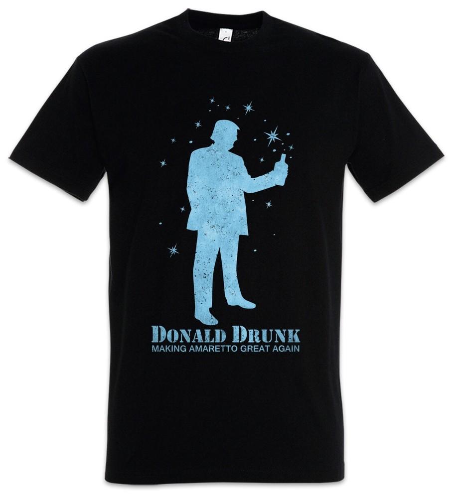 Donald Drunk Mens T-Shirt Drunk Carnival Fancy Dress Costume