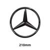 2026 Hot 1pcs 188mm 210mm ABS Car Front Grille Badge Decal Cover Emblem For Mercedes Benz A/B/C/E/S Class GLA CLA GLE GLK CLK CLS GLS GLC cg1