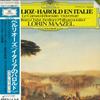 LP Record LORIN MAAZEL, WOLFRAM CHRIST, BERLI - Berlioz: Symphony Harold In Italy / 28MG0858 DEUTSCHE GRAMMO Japan Obi Classical Used