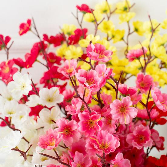 Практическая имитация цветения сливы. Изысканное мастерство ручной работы.