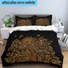 Galactic Raccoon Hero 3pcs Bedding,Including 1pc Duvet Cover And 2pcs Pillowcases Perfect for Christmas,Ideal for Bedroom, Dormitory