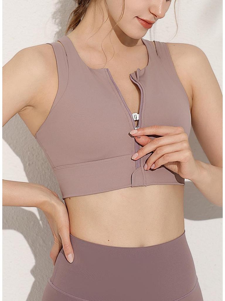 Plus-Size Women's High-Impact Sports Bra for Running & Fitness