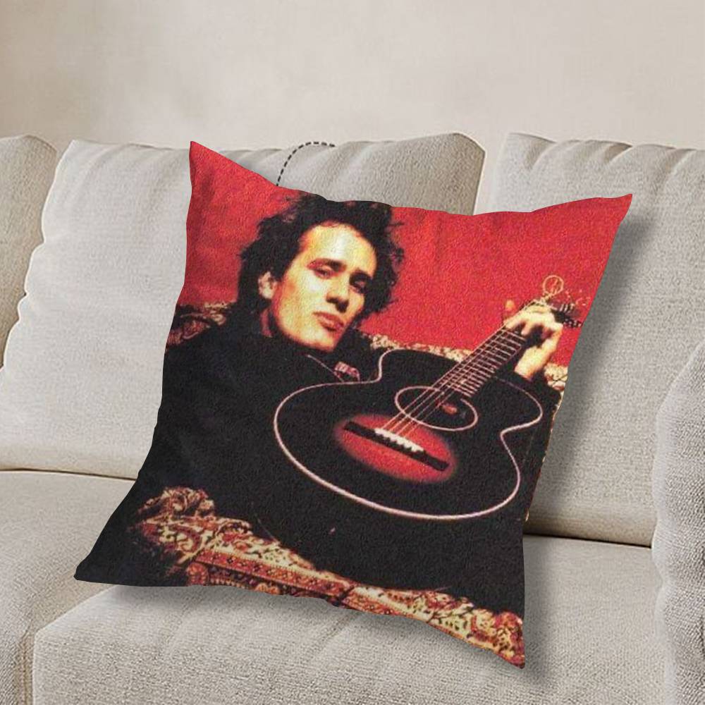 J-Jeff Buckley Grace COOL Наволочка Наволочка против пылевых клещей Невидимая молния шелковистый короткий плюш Чехол на подушку для дивана