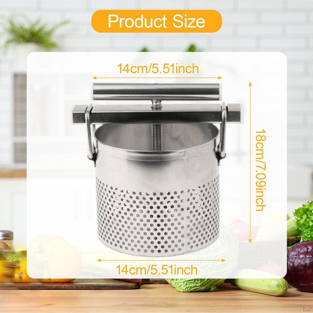Vegetable Filling Manual Juicer Kitchen Utensil Water Drainer Dehydration Tool for