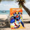 Customizable personalized beach towels UFO Robo Grendizer themed designs.Suitable for the beach, yoga, sports;ideal as beach accessories