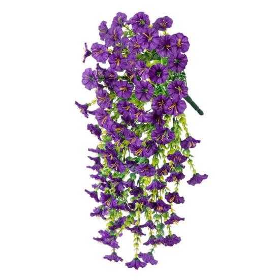 Имитация ипомеи, изысканное мастерство, искусственные цветы, яркий цвет, простота в уходе, праздничный декор для вечеринки