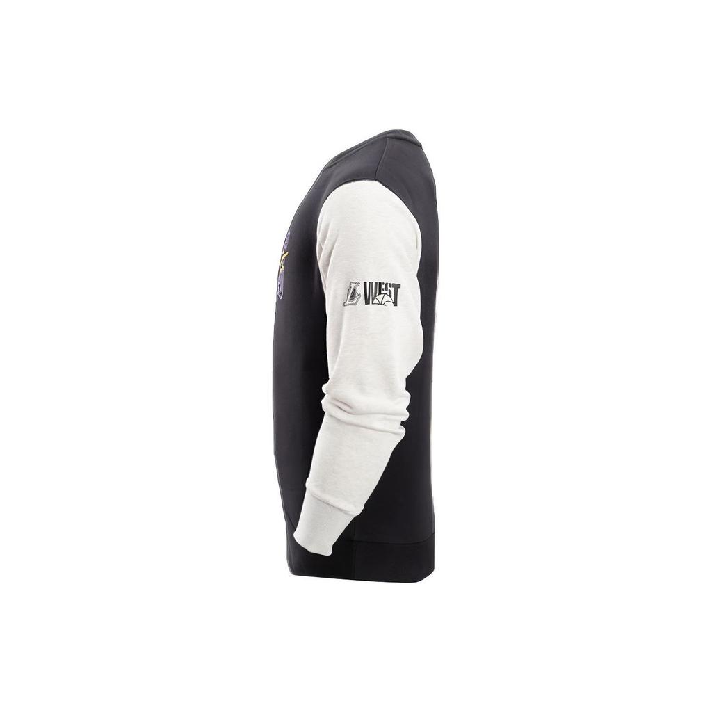 Nike Спортивная толстовка с логотипом Los Angeles Lakers, мужские топы, черные DR9334-010