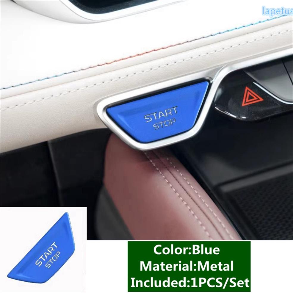 BGY1 For Renault Grand Koleos 2024 2025 Car Start Stop Engine / Emergency Warning Light Button / Park Sequin Cover Trim Accessories