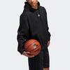 Мужская спортивная толстовка adidas LD WNTR HD с капюшоном, маленький логотип, для баскетбола, черная GD6858