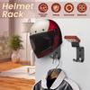 1/2Pcs New Motorcycle Helmet Rack Versatile Hanger Solid Helmet Holder with Hook Home Wall Mount Motorcycle Helmet Display Stand