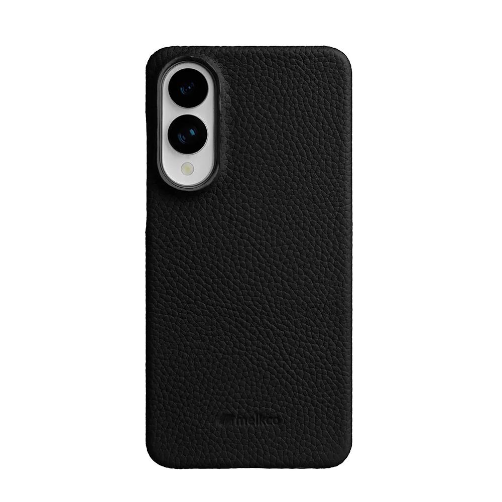 Melkco 100% Натуральная Кожа Чехол для Samsung Galaxy S25 Edge Ultra Plus Роскошная Обложка Ручной Работы Настоящая Коровья Кожа Чехлы для Телефона S25 Ultra