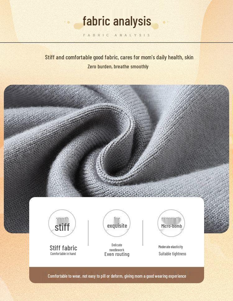 Утепленный вязаный свитер для женщин среднего возраста: Стильный пуловер Осень/Зима