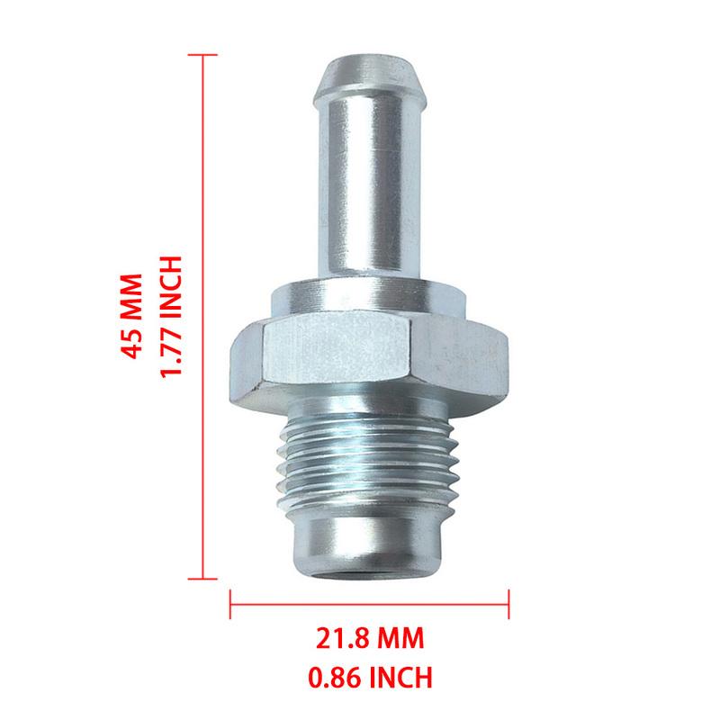 45mm High Performance PCV Valve Hex20x50 for Toyota 12204-37010 Car Engine Accessories