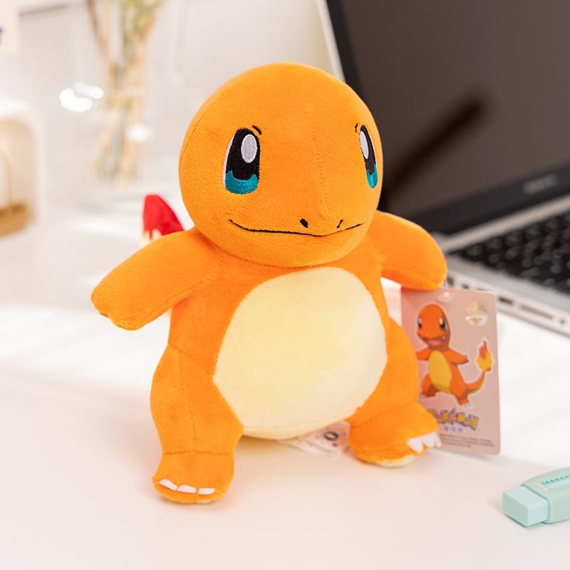 Genuine Pokemon Pikachu Stuffed Doll Cute Cartoon Anime Series Gengar Eevee Stuffed Doll Kawaii Toys Hobbies Kids Birthday Gift