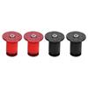 1 Pair of Handlebar Grip End Caps Aluminum Alloy Universal Bar Plugs for Mountain Road Cycling
