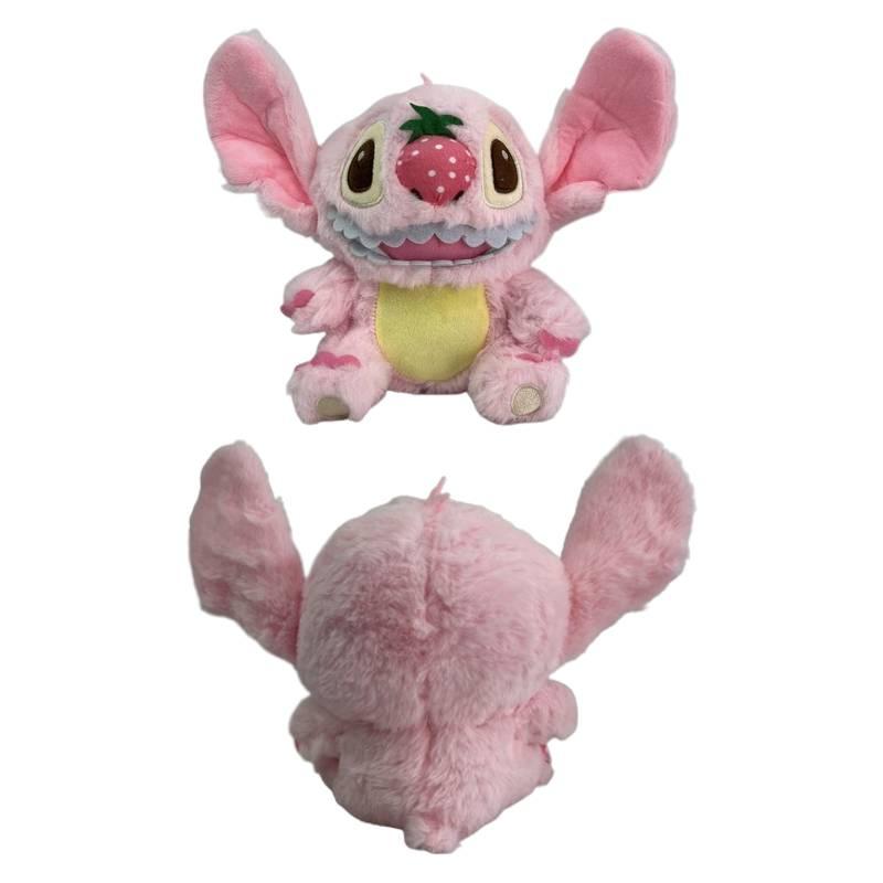 Strawberry Stitch Plush Toy With Soft And Comfortable Pp Cotton Filling