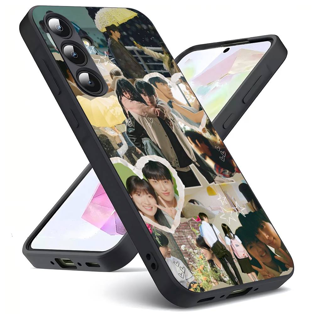 Корейские ТВ-сериалы L-Lovely Runner Для Samsung Galaxy S23 S24 S25 Ultra S22 Plus S21 Черный Мягкий Чехол Водонепроницаемый Мягкий Чехол