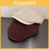 Vintage Retro Simple Solid Color Women Casual Beret Cap For Autumn And Winter