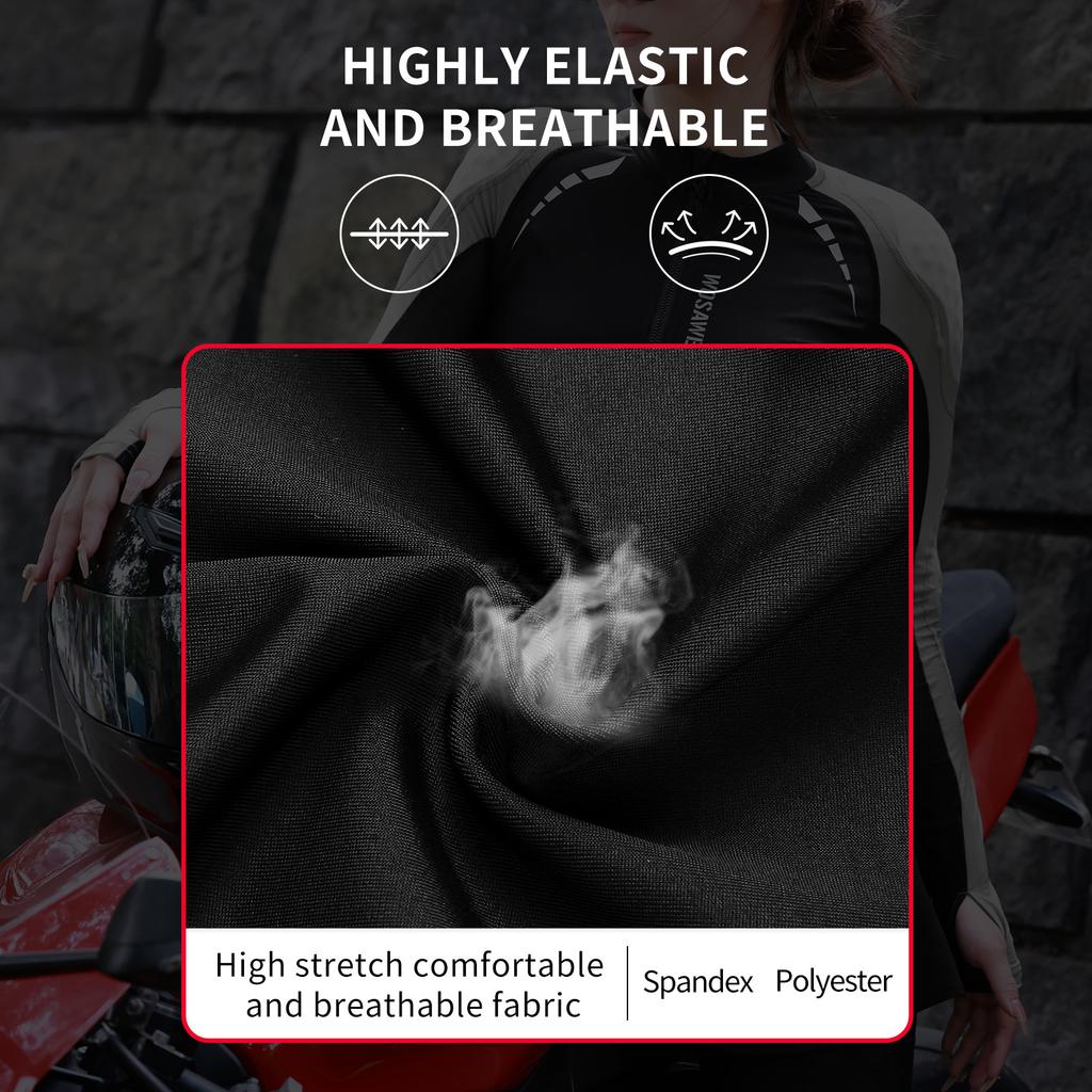 Женская мотоциклетная куртка с защитой, сертифицированной CE2, хорошо видимая сетчатая куртка для езды для женщин, сетчатая мотоциклетная куртка