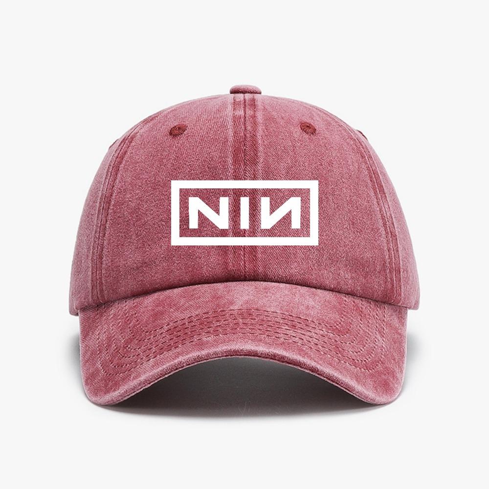 Nine Inch Nails Rock Band Hat Breathable Denim Style Unisex Hat Fashion Casual Adjustable Sun Snapback Hats