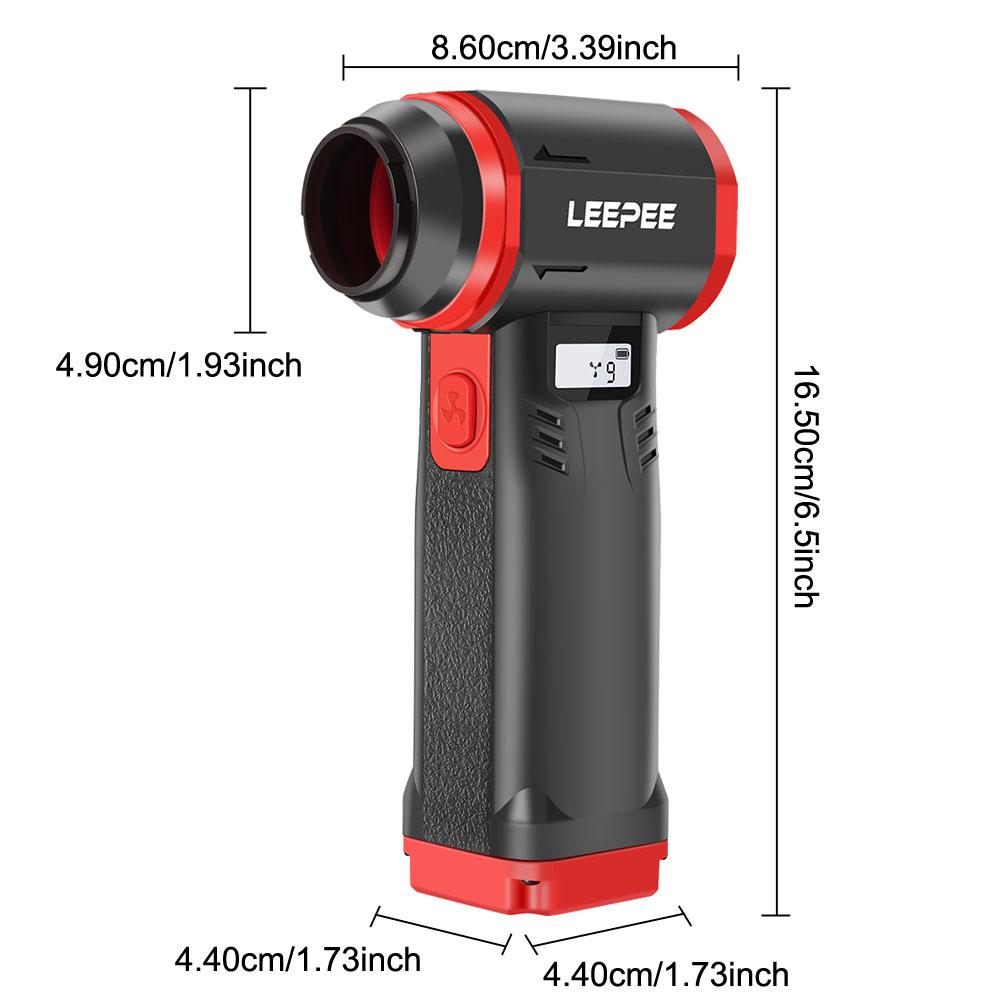 Brushless 2025 Cleaning Blower Tools 9 Gears Speed Adjustable High Speed 600000RPM Violent Fan Powerful Air Blower Handheld Turbo Jet Fan