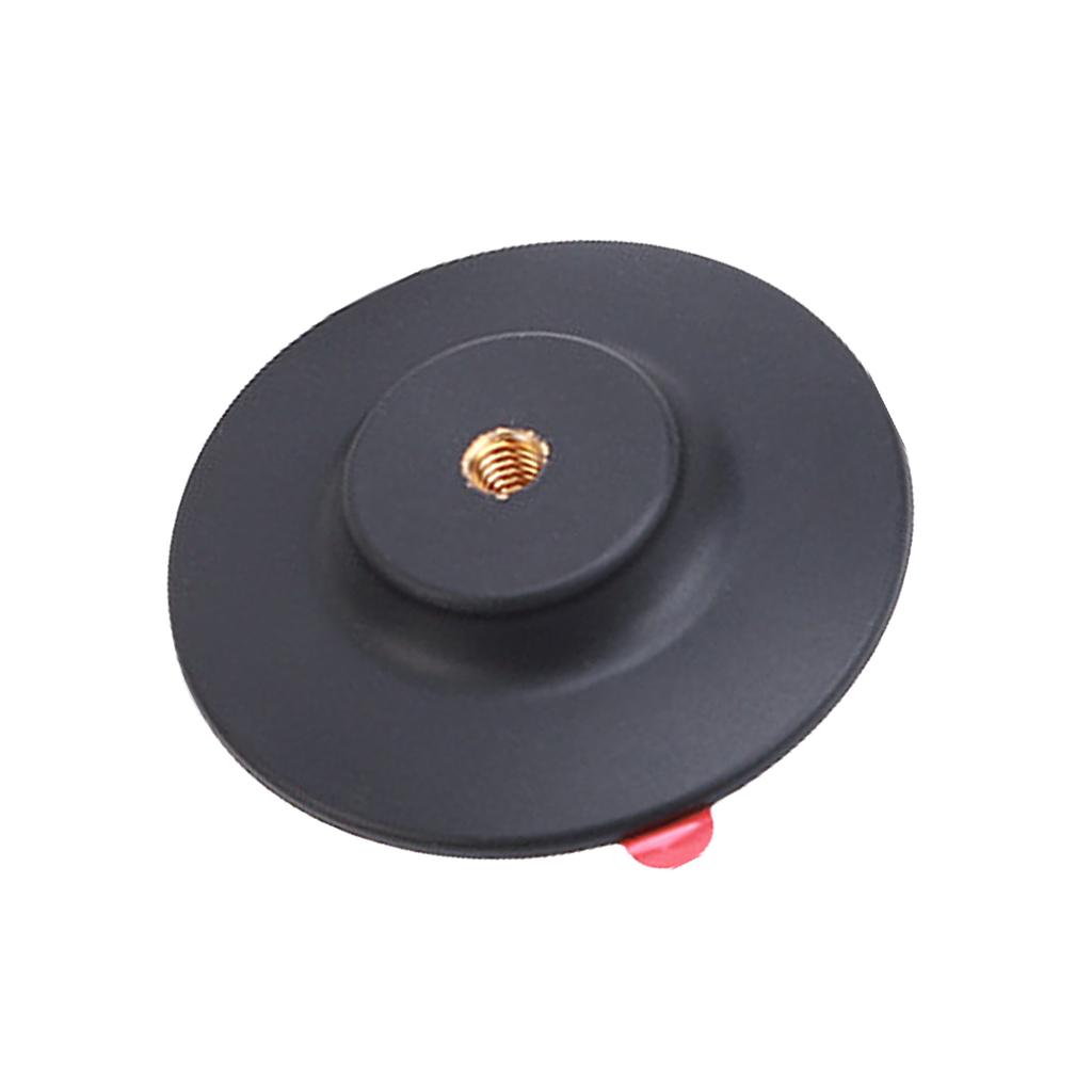 Автомобильное крепление 1/4-дюймовое винтовое отверстие для камеры, кронштейн для крепления на клейкой основе для цифровых зеркальных камер, видеокамер и смартфонов