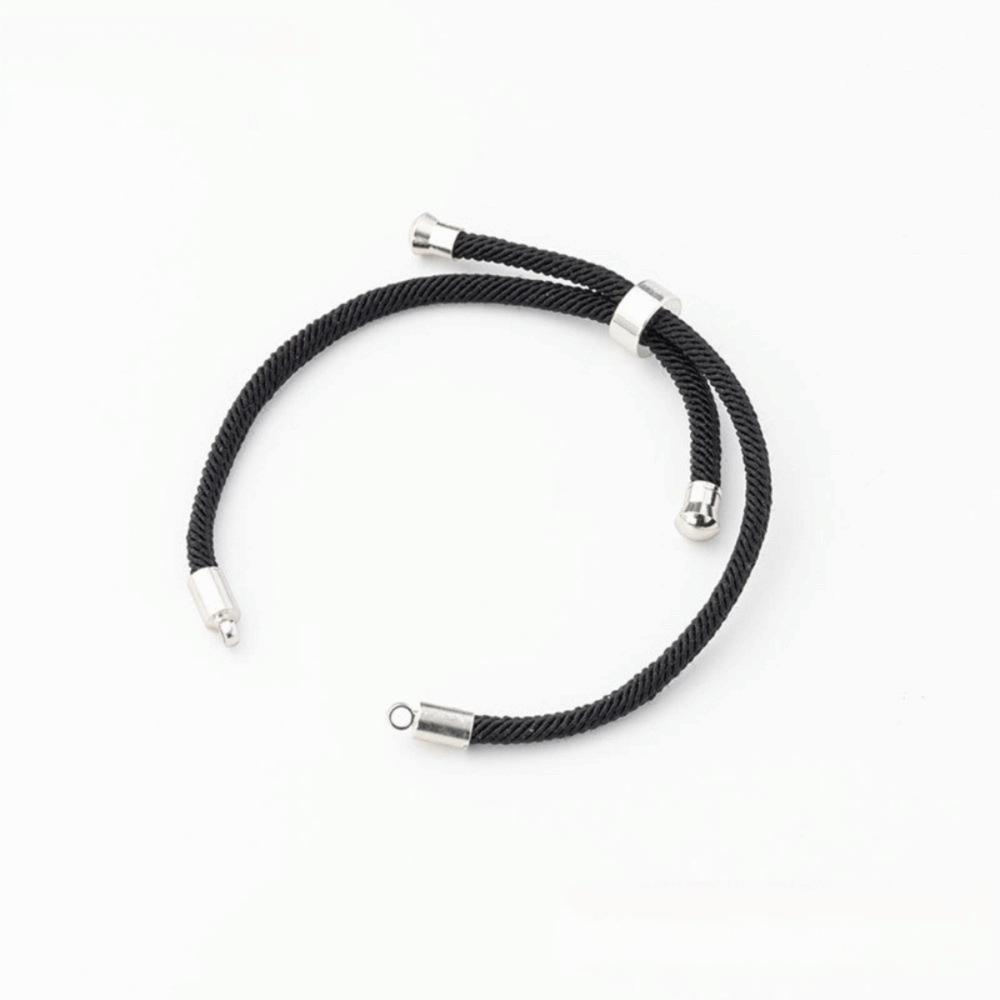 5pcs Sturdy Slider Bracelet Decorative String Semi Finished Bracelet Jewelry Making