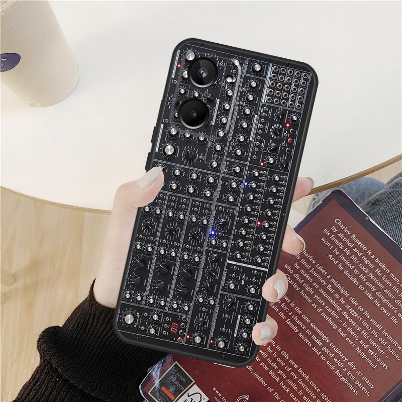 Винтажный чехол-синтезатор для Realme C55 C75 C67 C61 C53 C51 C21Y C25S 10 11 12 13 14 Pro Plus GT 6T 6 5 GT7 Pro