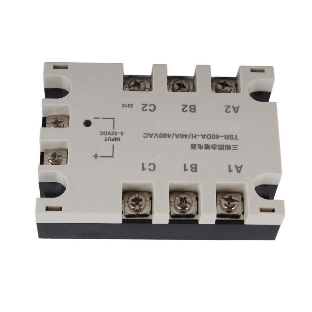 40A Three Phase SSR Input State Relay TSR‑40DA H 40A State Relay TSR‑40DA H State Relay State Relay