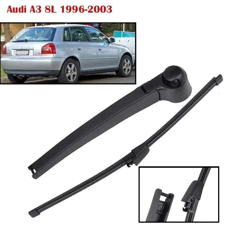 13" Rear Wiper Arm & Blade Assembly Bayonet Connector for 8L Chassis 1996-2003 Hatchback, VW Golf Mk4, Skoda Octavia Mk1