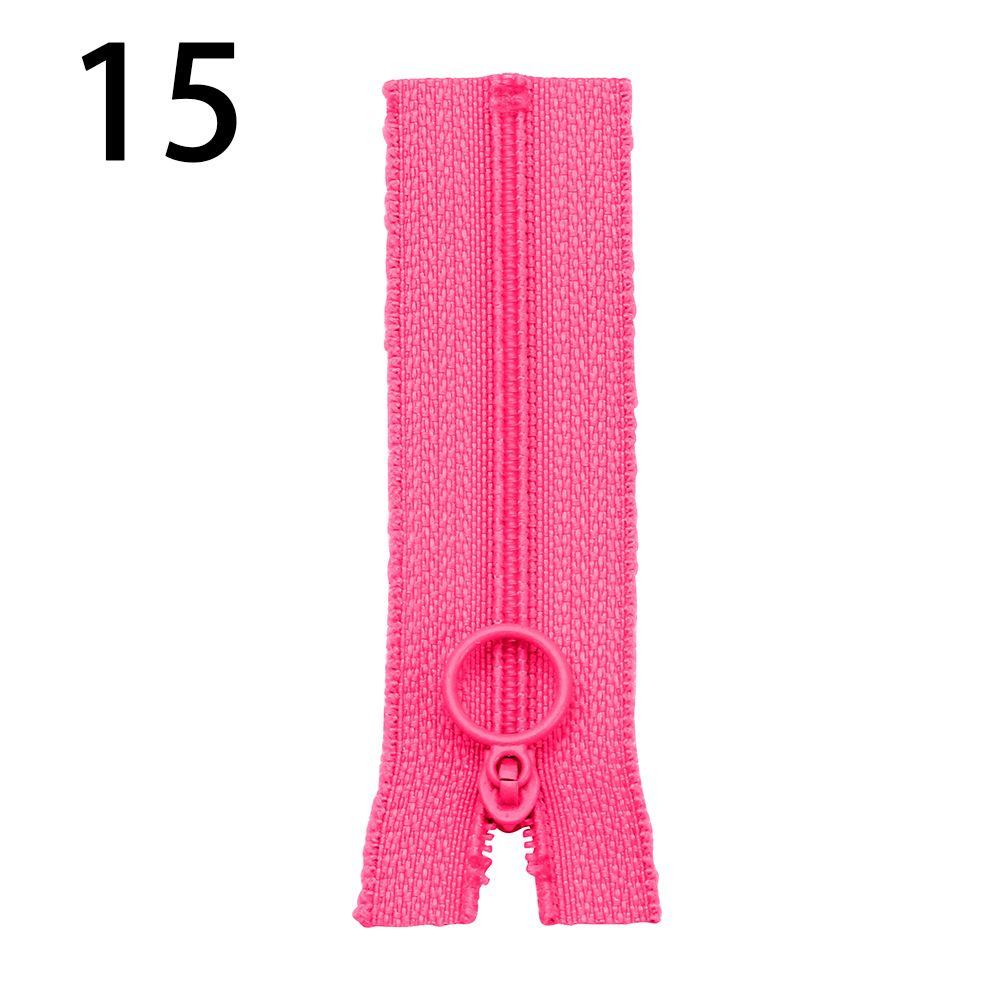 Head 20 Colors Doll Clothing Zippers Garment Applique Handmade Sewing Scrapbooking Mini Zipper