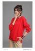 Women's 280g Thin Style Round Neck Pullover Sweatshirt - Solid Color, In Stock